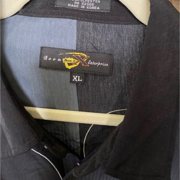 Boom X Enterprise Mens Button Doen Shirt Size XL - Picture 2 of 4